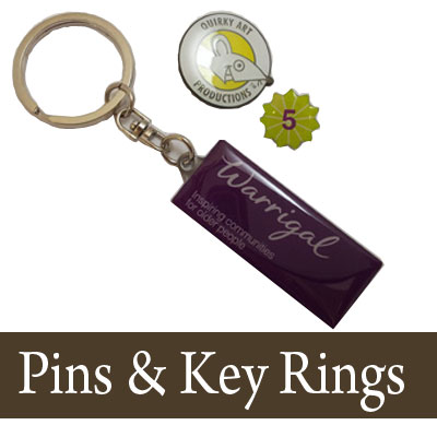 Keyrings & Pins